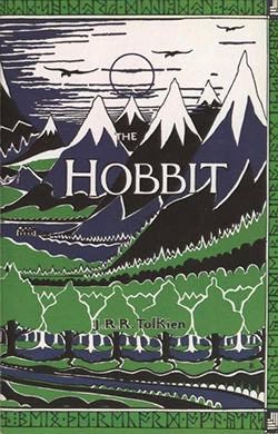 Book Cover: The Hobbit, first edition, 1937.